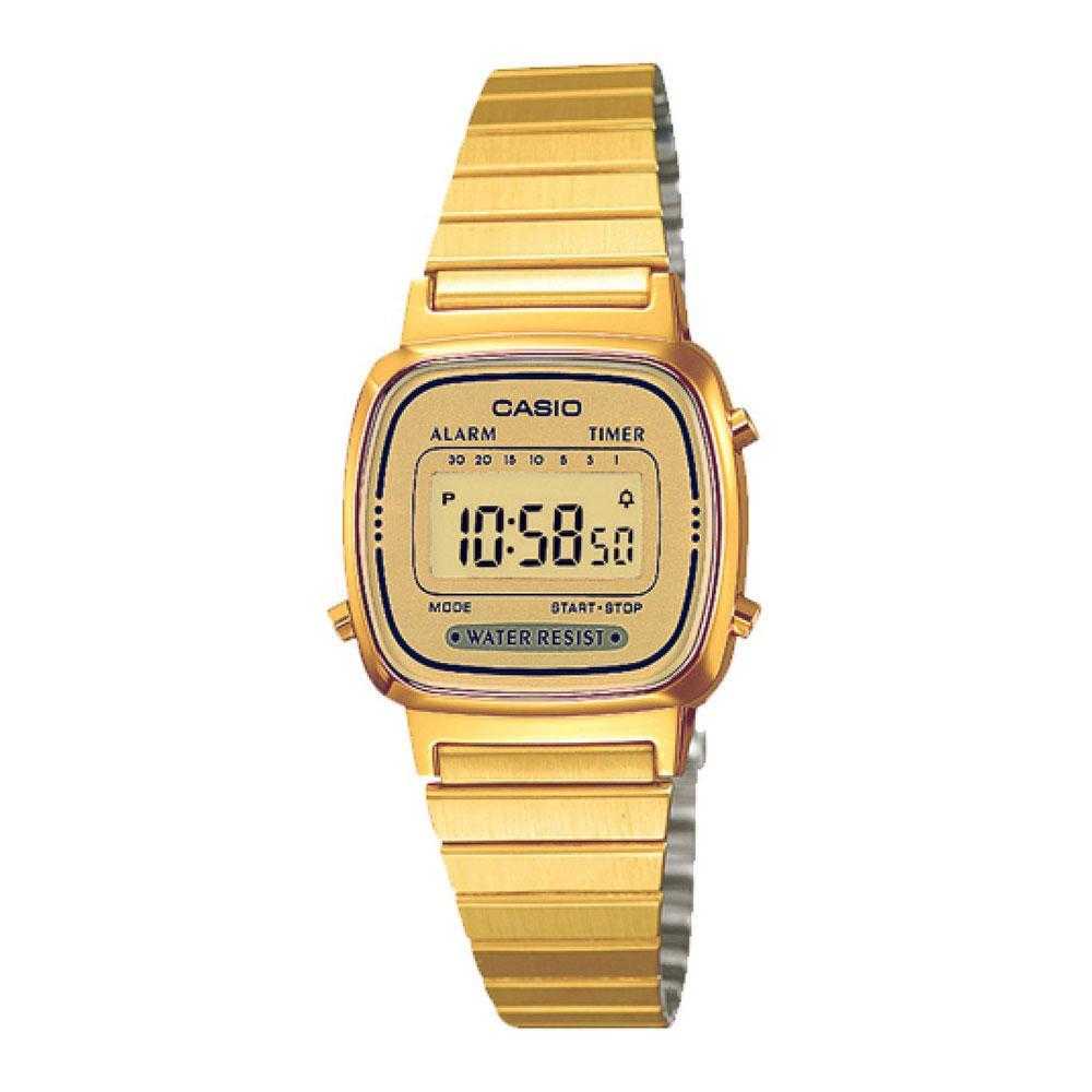 Casio Vintage Gold Unisex Watch | LA670WGA - 9DF | TIME Watches