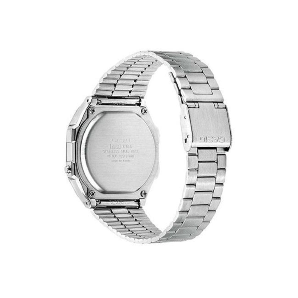 Casio Vintage Silver Unisex Watch | A168WA-1WDF | Time Watch Specialists