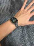 Casio Vintage Silver Unisex Watch | A168WA-1WDF | Time Watch Specialists