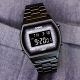 Casio Vintage Unisex Black Stainless Steel Strap Watch - B640WBG-1BDF | Time Watch Specialists