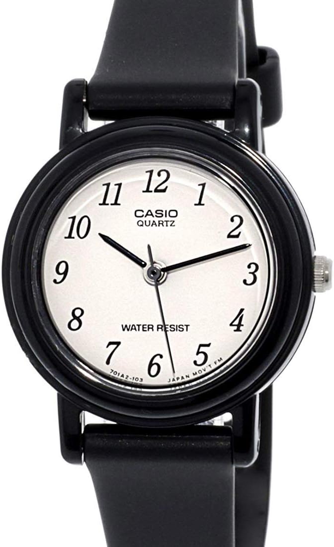 Casio White Dial Black Classic Woman's Watch | LQ139BMV - 1BLDF | TIME Watches