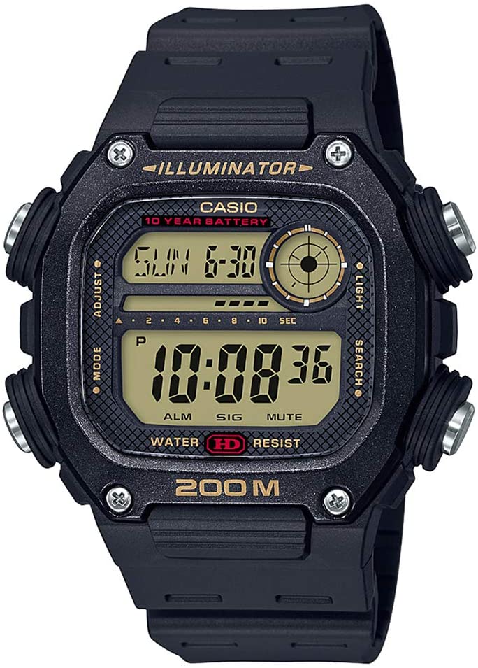 CASIO Youth Resin Band Digital Watch for Men's Watch | DW - 291H - 9AVDF | TIME Watches