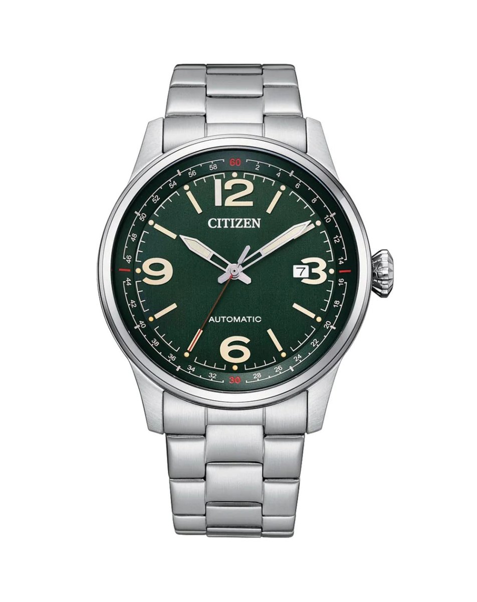 Citizen Automatic Green Dial Stainless Men's Watch | NJ0160 - 87X | TIME Watches