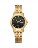 Citizen Black Dial Stainless Steel Quartz Women's Watch - EQ0603-59F | Time Watch Specialists