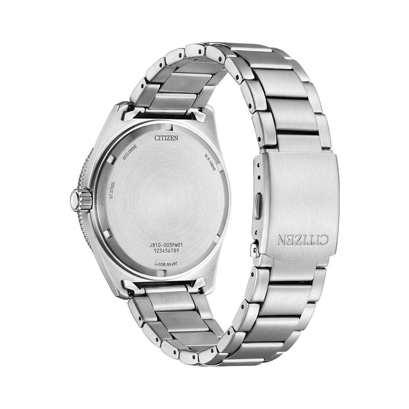Citizen Eco - Drive Black Silver Stainless Steel Men's Watch | AW1760 - 81E | TIME Watches