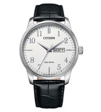 Citizen Eco-Drive Black Leather Men's Watch | BM8550-14A | Time Watch Specialists