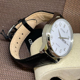 Citizen Eco-Drive Black Leather Men's Watch | BM8550-14A | Time Watch Specialists