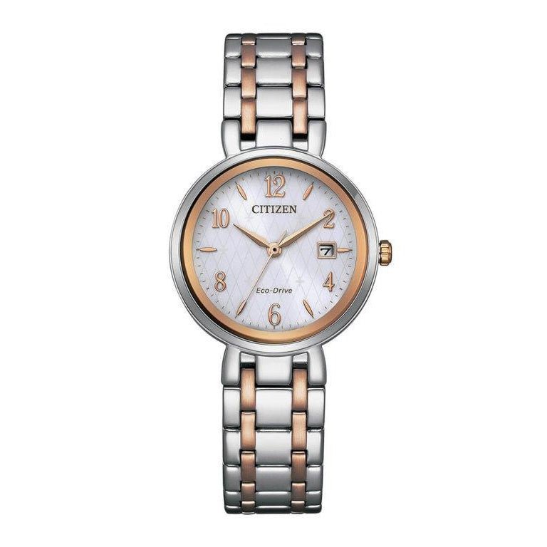 Citizen Eco - Drive Silver Stainless Steel 28mm Women's Watch | EW2696 - 84A | TIME Watches