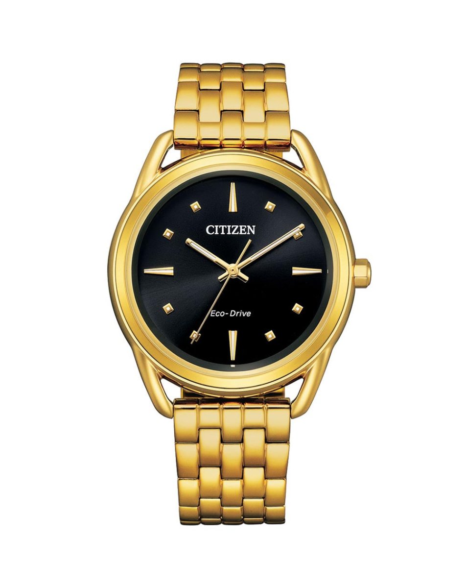 Citizen Eco - Drive Gold Stainless Steel Women's Watch | FE7092 - 50E | TIME Watches