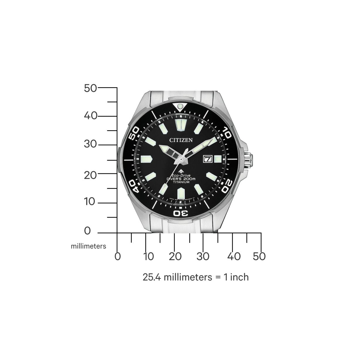 Citizen Promaster Marine Super Titanium Men's Watch | BN0200 - 81E | TIME Watches