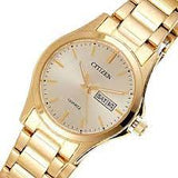 Citizen Quartz Gold Stainless Steel Women's Watch - EQ0593-85P | Time Watch Specialists
