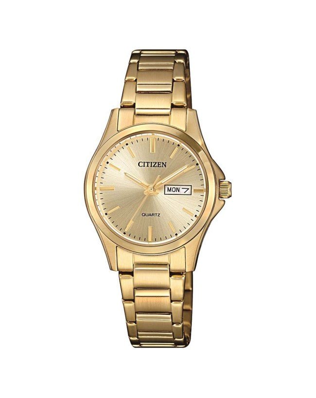 Citizen Gold Stainless Steel Women's Watch | EQ0593 - 85P | TIME Watches