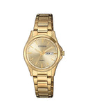 Citizen Quartz Gold Stainless Steel Women's Watch - EQ0593-85P | Time Watch Specialists