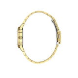 Daniel Klein IP Gold Premium Black Dial Three Hands Woman's Watch | DK113455-3 | Time Watch Specialists