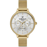Daniel Klein Multifunction Gold Stainless Steel Woman's Watch | DK112990-3 | Time Watch Specialists