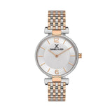 Daniel Klein Two-Tone Premium Silver Dial Three Hands Woman's Watch | DK113486-5 | Time Watch Specialists