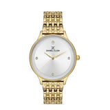 Daniel Klein White Dial Gold Woman's Watch | DK113044-2 | Time Watch Specialists