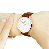 Daniel Wellington Classic Bristol White Women's Watch - DW00100039 | Time Watch Specialists