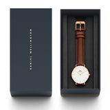 Daniel Wellington Classic Petite St Mawes, Rose Gold Women's Watch | DW00100175 32 mm | Time Watch Specialists