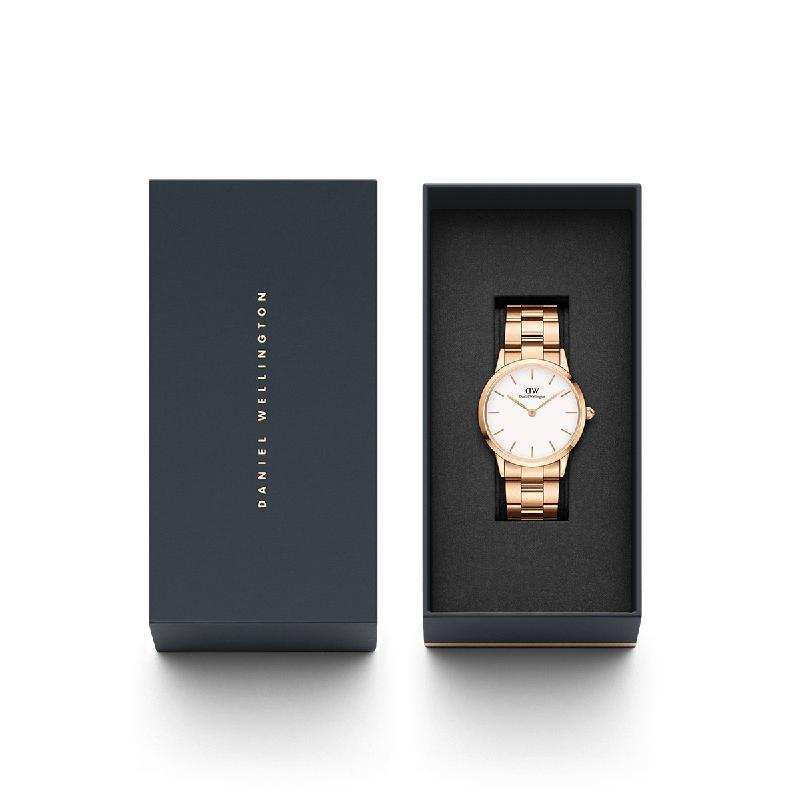 Daniel Wellington Iconic Link Rose Gold Watch 36mm | Time Watch Specialists