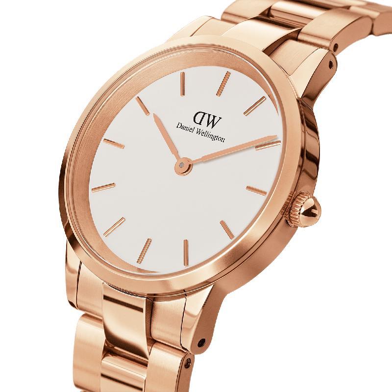 Daniel Wellington Iconic Link Rose Gold Watch 36mm | Time Watch Specialists