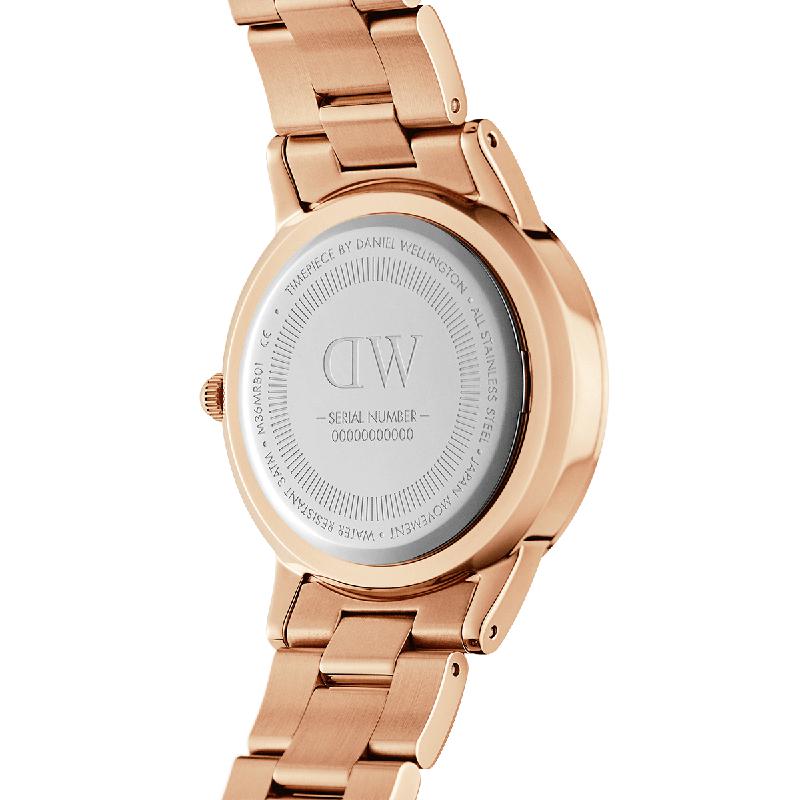 Daniel Wellington Iconic Link Rose Gold Watch 36mm | Time Watch Specialists