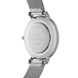 Daniel Wellington Petite Sterling Silver Women's Mesh Dress Watch | DW00100220 | Time Watch Specialists