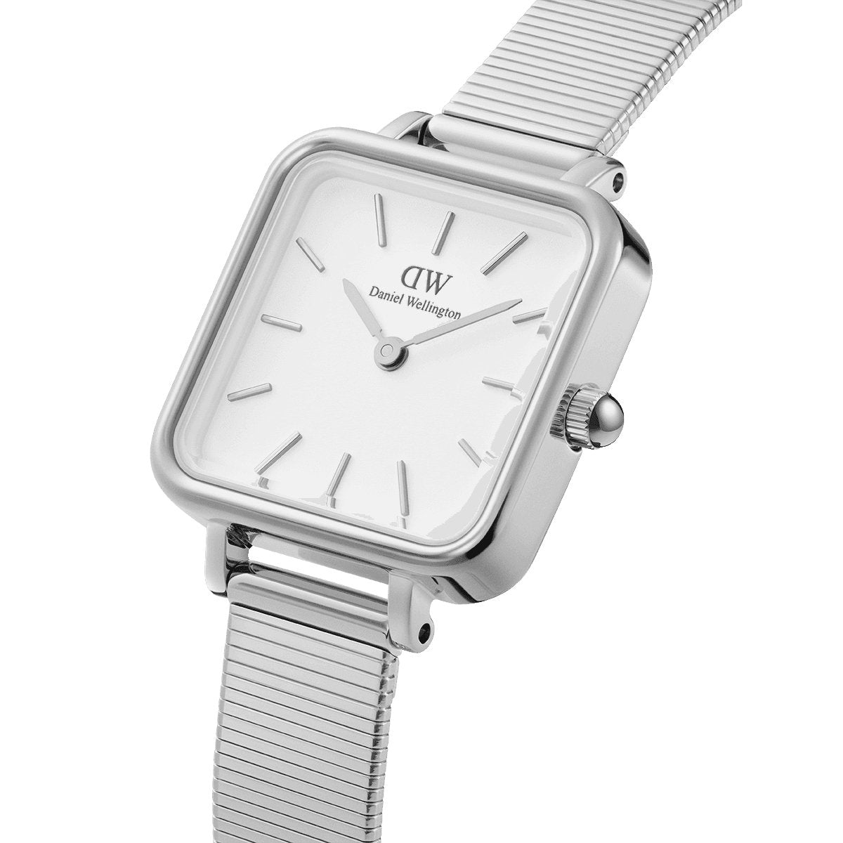 Daniel Wellington Quadro Studio Silver Women's Watch - DW00100521 | Time Watch Specialists