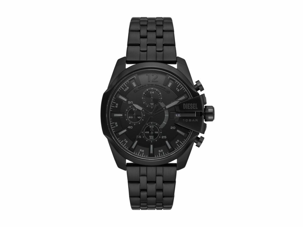 Diesel Baby Chief Chronograph, Black Stainless Steel Men's Watch | DZ4617 | TIME Watches