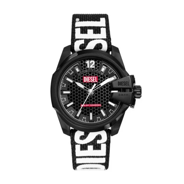 Diesel Baby Chief Solar-Powered Black rPET Men's Watch | DZ4653 | Time Watch Specialists