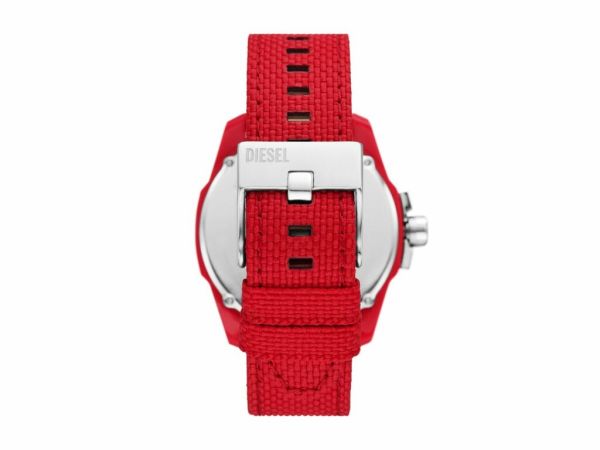 Diesel Baby Chief Three - Hand Solar - Powered Red rPET Men's Watch | DZ4619 | TIME Watches