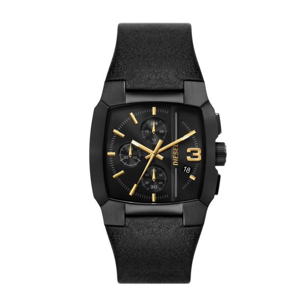 Diesel Cliffhanger Chronograph, Black Stainless Steel Men's Watch | DZ4645 | TIME Watches
