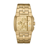 Diesel Cliffhanger Chronograph Gold-Tone Stainless Steel Watch | DZ4639 | Time Watch Specialists