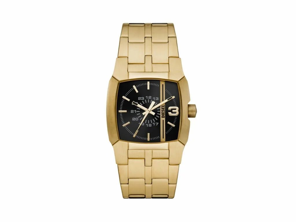 Diesel Cliffhanger Three - Hand Gold - Tone Stainless Steel Men's Watch | DZ2151 | TIME Watches