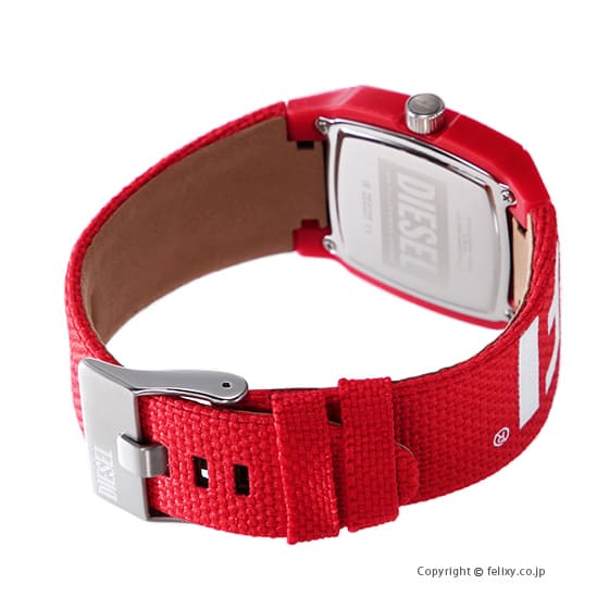 Buy Diesel DZ2168 Men\'s Time Watch Specialists rPET | Cliffhanger Watch | Solar-Powered Red Three-Hand