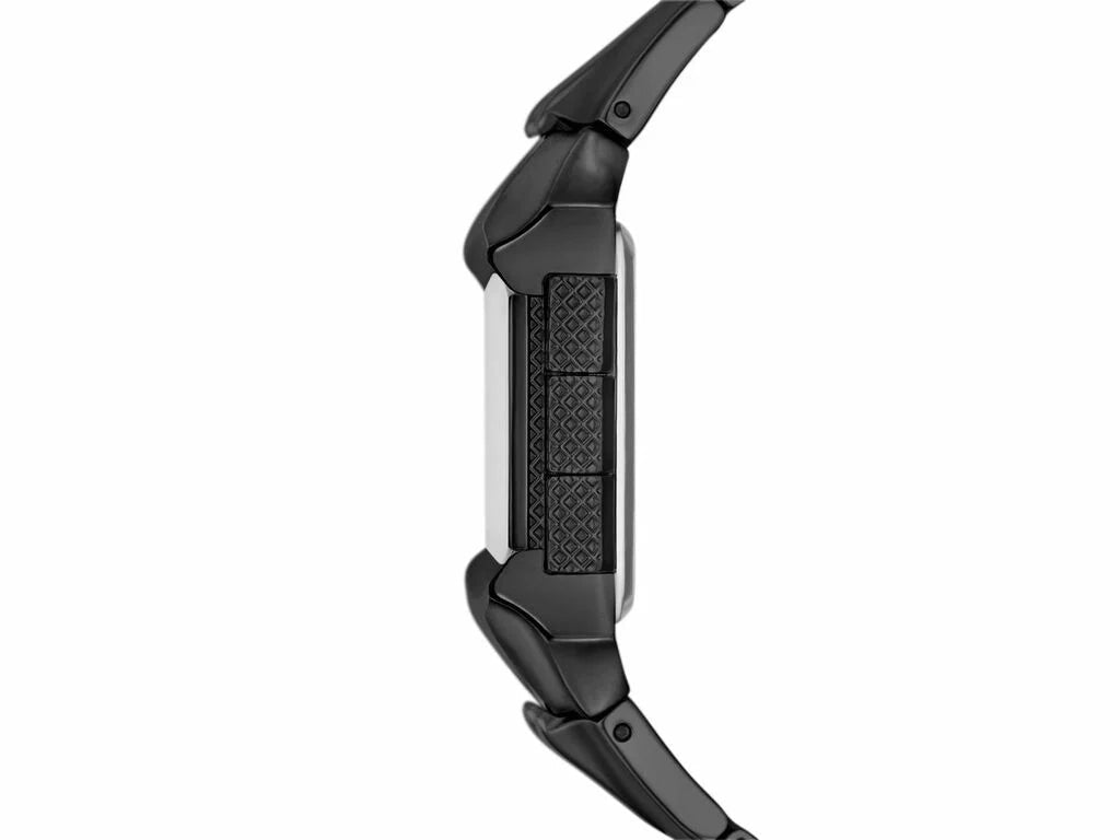Diesel Croco Digi Digital, Black Stainless Steel Men's Watch | DZ2156 | TIME Watches