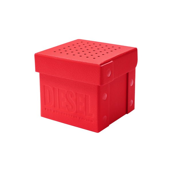 Diesel Framed Three-Hand Solar-Powered Red rPET Men's Watch | DZ4621 | Time Watch Specialists