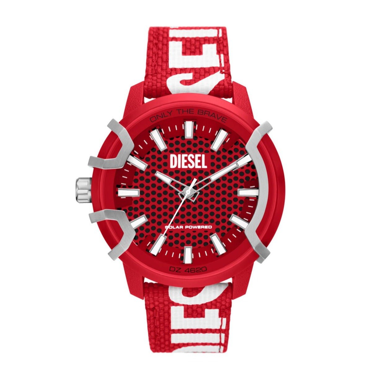 Diesel Griffed Three - Hand Solar - Powered Red rPET Men's Watch | DZ4620 | TIME Watches