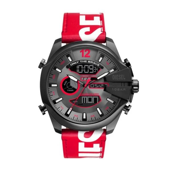 Diesel Mega Chief Ana - Digi, Gunmetal Stainless Steel Men's Watch | DZ4647 | TIME Watches