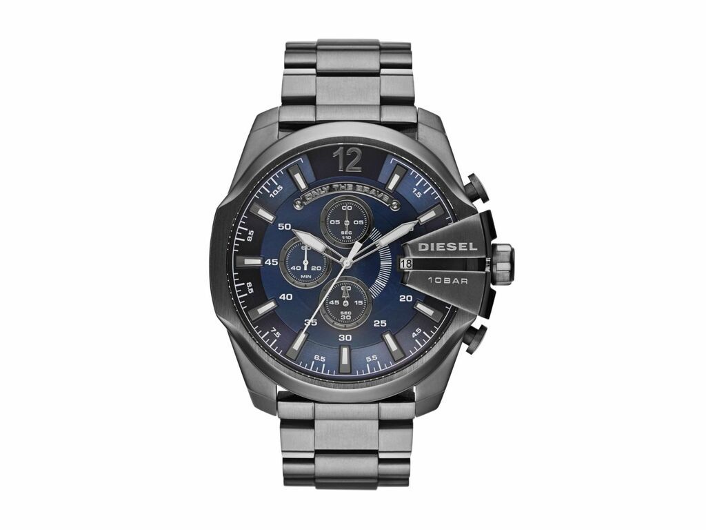 Diesel Mega Chief Gunmetal Round Men's Watch - DZ4329 | Time Watch Specialists