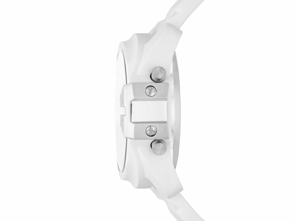 Diesel Men's Master Chief Digital, White Silicone Men's Watch | DZ2157 | TIME Watches