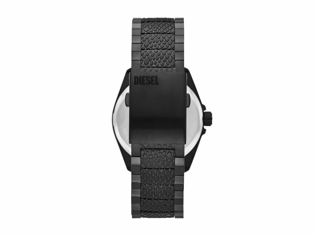 Diesel MS9 Three - Hand Date, Black Stainless Steel Men's Watch | DZ2161 | TIME Watches