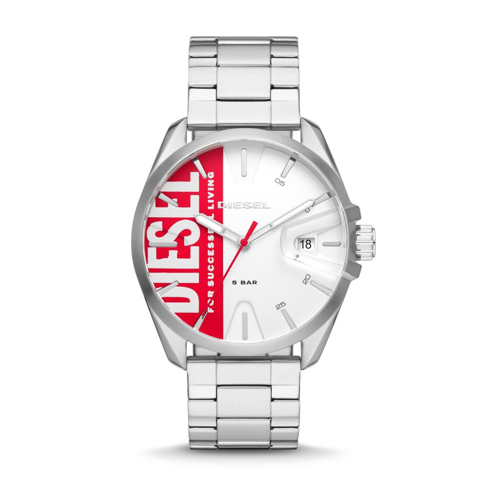 Diesel MS9 Three - Hand Date Stainless Steel Watch DZ1992 | TIME Watches
