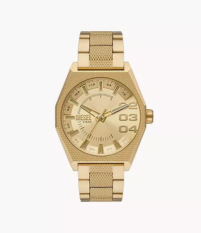 Diesel Scraper Three - Hand Gold - Tone Stainless Steel Men's Watch | DZ2173 | TIME Watches
