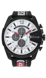Diesel Silver-Toned Dial Men's Watch - DZ4512 | Time Watch Specialists