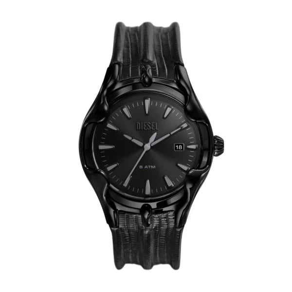 Diesel Vert Three - Hand Date, Black Stainless Steel Men's Watch | DZ2193 | TIME Watches