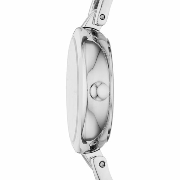 DKNY Crosswalk Silver Dial and Silver Steel Bracelet 26mm Women's Watch | NY2789 | TIME Watches