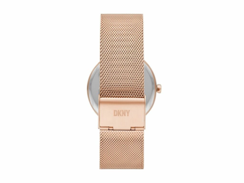 DKNY Downtown Rose Gold Dial and Rose Gold Steel Bracelet 34mm Women's Watch | NY6625 | TIME Watches