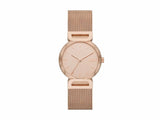 DKNY Downtown D Three-Hand Rose Gold-Tone Stainless Steel Women's Watch - NY6625 | Time Watch Specialists