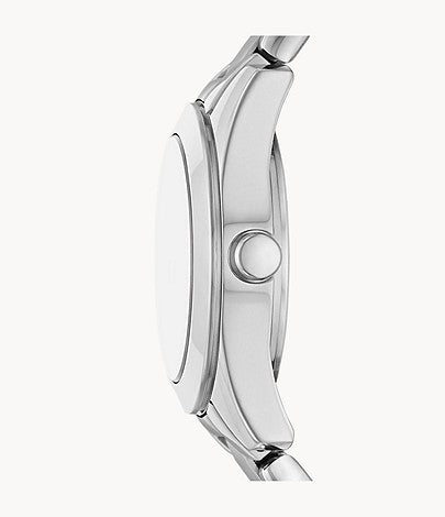 DKNY Nolita Silver Dial and Silver Steel Bracelet 34mm Women's Watch | NY6649 | TIME Watches